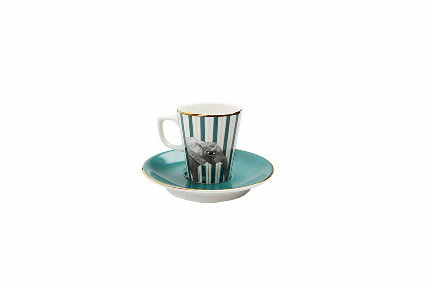 Fauna Fiesta Espresso Cup & Saucer